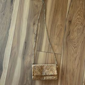 Cork crossbody purse